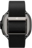 Spigen AMP10117 Samsung watch 8 esim 44mm  lite fit pótszíj egyedi méret, textil, fekete kép
