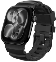 Spigen AMP10508 Apple watch series 5 44mm  wbs2 pótszíj egyedi méret, állítható, fekete kép