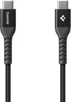 Spigen EB10010CCA Eb10010cca usb-c-usb-c töltő- és adatkábel, fehér, 100w, 1m, fekete kép