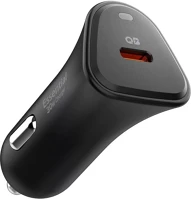 Spigen EV301 Essential ev301 autós töltő, usb-c, 30w, fekete kép