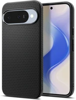 Spigen FD8800283307757-2 Telefontok google pixel 10 pro -  liquid air matt fekete hátlap tok kép