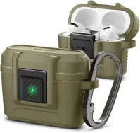 Spigen RS137877 Bluetooth fülhallgató töltőtok tartó, műanyag, vezeték nélküli kép