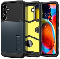 Spigen RS149518 Samsung galaxy s23 fe sm-s711, szilikon tok, műanyag hátlappal kép