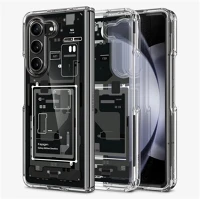 Spigen RS149842 Samsung galaxy z fold5 sm-f946b, műanyag hátlap védőtok + szilikon keret kép