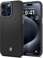 Spigen RS153135 Apple iphone 15 pro max, szilikon tok, közepesen ütésálló, aramid kép