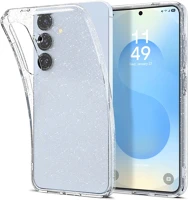 Spigen RS165038 Samsung galaxy s25 sm-s931, szilikon tok,  liquid crystal glitter, átlátszó kép