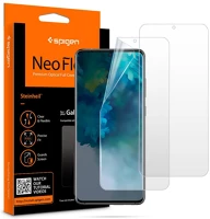Spigen S47184 Samsung galaxy s20 / s20 5g sm-g980 / g981, kijelzővédő fólia (az íves kép