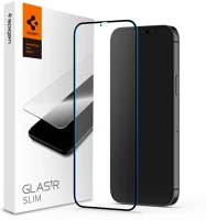 Spigen S50014 Apple iphone 12 pro max, kijelzővédő fólia, ütésálló fólia (az íves kép