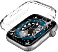 Spigen S55686 Apple watch 4-6, se (44mm), műanyag védőkeret, szíj nélkül kép