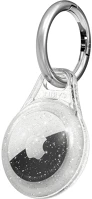 Spigen S58063 Apple airtag szilikon tok, csillámos,  cyrill shine glitter, átlátszó kép