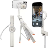 Spigen S582W S582w bluetooth mágneses selfie-bot / selfie tripod, magsafe, bézs-narancs kép