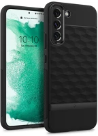 Spigen S63584 Samsung galaxy s22 plus 5g sm-s906, szilikon tok + műanyag keret, közepesen kép