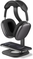 Spigen S66285 apple airpods max stand magfit, fekete kép