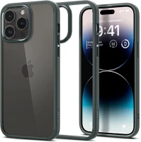 Spigen S66660 Apple iphone 14 pro max, műanyag hátlap védőtok + szilikon keret kép