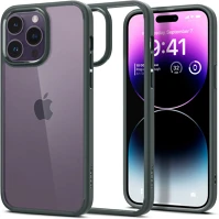 Spigen S66737 Apple iphone 14 pro, műanyag hátlap védőtok + szilikon keret kép