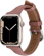 Spigen S70091 Apple watch 1-6, se (38 / 40 mm) / watch 7-8 (41 mm), valódi bőr pótszíj kép