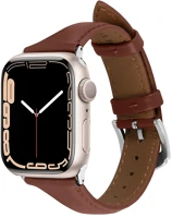 Spigen S70092 Apple watch 1-6, se (38 / 40 mm) / watch 7-8 (41 mm), valódi bőr pótszíj kép