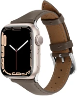 Spigen S70093 Apple watch 1-6, se (38 / 40 mm) / watch 7-8 (41 mm), valódi bőr pótszíj kép