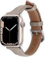 Spigen S70094 Apple watch 1-6, se (38 / 40 mm) / watch 7-8 (41 mm), valódi bőr pótszíj kép