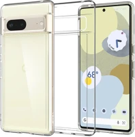 Spigen S70893 Google pixel 7, műanyag hátlap védőtok + szilikon keret kép