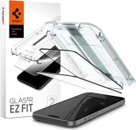 Spigen S76142 Apple iphone 15 / 16, kijelzővédő fólia, ütésálló fólia (az íves kép