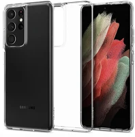 Spigen SP0081 Samsung G998F Galaxy S21 Ultra ütésálló hátlap kép