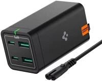 Spigen SP113203 powerarc pd2101 hálózati töltő állomás, 2xusb-c + 2xusb-a, 65w, eu-s + kép