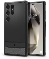 Spigen SP221719 Samsung sm-s928 galaxy s24 ultra ütésálló hátlap -  rugged armor - fekete kép