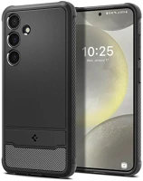 Spigen SP222242 Samsung sm-s921 galaxy s24 ütésálló hátlap - rugged armor - fekete kép