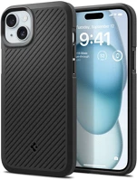 Spigen SP747882 Apple iphone 15 ütésálló hátlap -  core armor - fekete kép