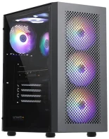 Spire G15 FEKETE Fekete (táp nélküli) ablakos itx ház kép