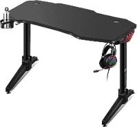 Spirit of gamer SOG-DESK400 headquarter 400 gaming asztal, mdf lap, fém lábak, rgb led, 140 x 60 x 74 cm, fekete () kép