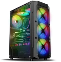 Spirit of gamer 8502RA Rebel xt tempered glass black kép