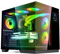 Spirit of gamer 8508RA Viper crx tempered glass black kép