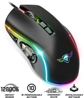 Spirit of gamer S-EM30 Elite-m30 mouse black kép