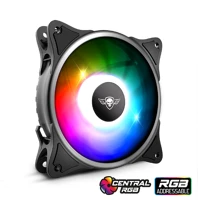 Spirit of gamer SOG-V120IN Spirit of gamer cooler 12cm - central rgb v120in (25,3db; max. 39,6 m3/h; 3pin csatlakozó(molex); ház hűtésre, rgb led) kép