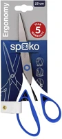 Spoko ERGONOMY 23 Olló irodai  ergonomy 23 aszimetrikus kék-fehér kép