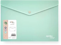 Spoko S110141406 Irattasak  releaf pp a/4 patentos softtouch menta zöld kép