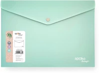 Spoko S110151406 Irattasak  releaf pp a/5 patentos softtouch menta zöld kép