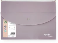 Spoko S110441306 Irattasak  releaf pp a/4 zippes és a/5 patentos softtouch lila kép