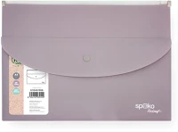 Spoko S110451306 Irattasak  releaf pp a/5 zippes és dl patentos softtouch lila kép