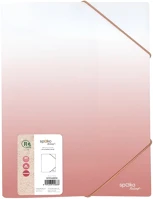 Spoko S111142312 Gumis mappa  releaf gradient pp a/4 rózsaszín kép
