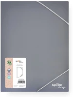 Spoko S112041201 Füzetbox  releaf pp a/4 30 mm softtouch szürke kép
