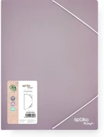 Spoko S112041301 Füzetbox  releaf pp a/4 30 mm softtouch lila kép