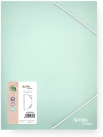 Spoko S112041401 Füzetbox  releaf pp a/4 30 mm softtouch menta zöld kép