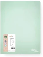 Spoko S112541401 Gyűrűskönyv  releaf pp a/4 35 mm 4 gyűrű softtouch menta zöld kép