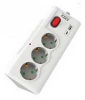 Sps SRG3-UL Hálózati elosztó kapcsolóval 3din 1,5m white kép