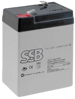 Ssb SB 5-6 6v 5ah zárt ólomakkumulátor kép
