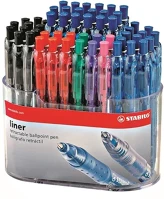 Stabilo 07.00117 Golyóstoll  liner 308 55 darabos display kép