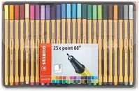 Stabilo 07.00461 Tűfilc  point 88 dobozos 25 darabos kép